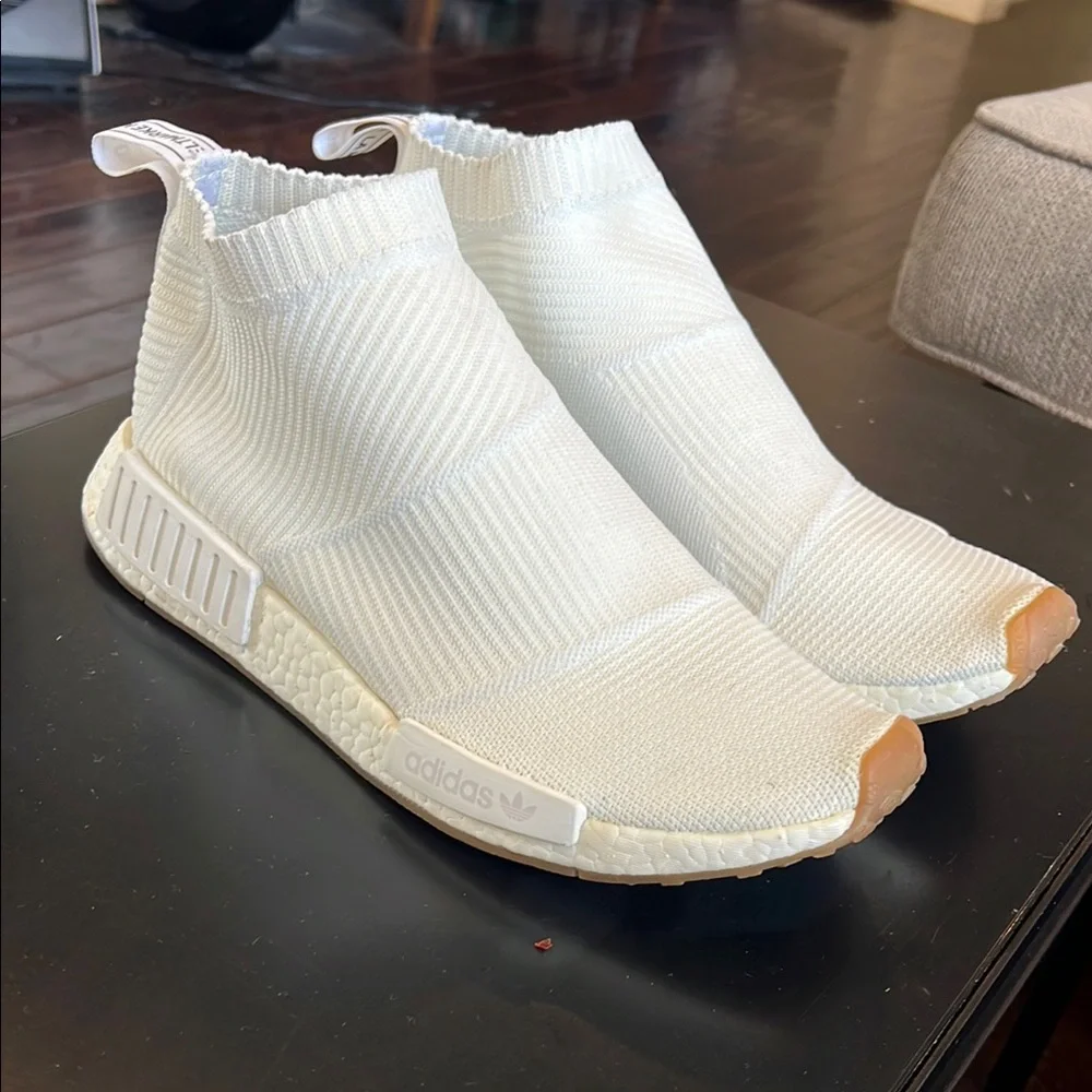 Adidas City Sock White 10.5 - Picture 7 of 7